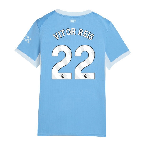 2026-2027 Man City Home Shirt (Womens) (Vitor Reis 22)