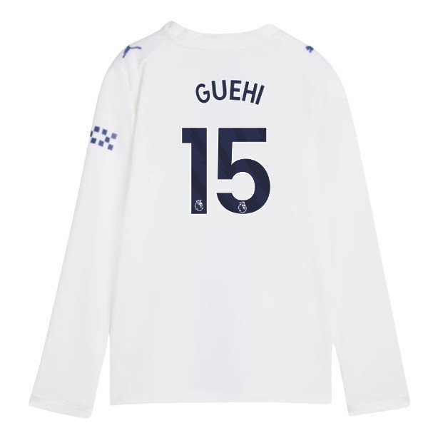 2026-2027 Man City Third Long Sleeve Shirt (Kids) (Guehi 15) — Shop Now