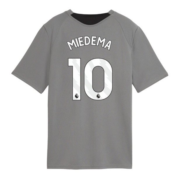 2026-2027 Man City Training Jersey (Cast Iron) - Kids (Miedema 10)