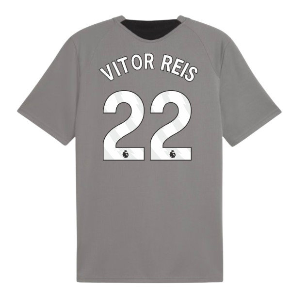2026-2027 Man City Training Jersey (Cast Iron) (Vitor Reis 22)