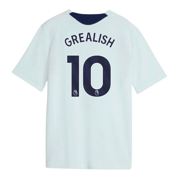 2026-2027 Man City Training Jersey (Dewdrop) - Kids (Grealish 10) — Buy Now