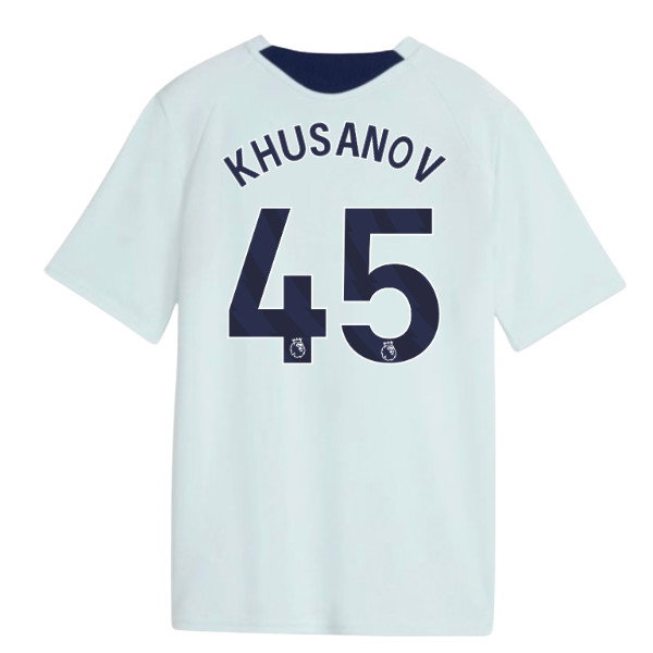 2026-2027 Man City Training Jersey (Dewdrop) - Kids (Khusanov 45)