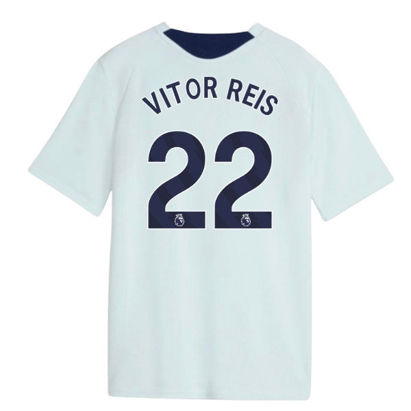 2026-2027 Man City Training Jersey (Dewdrop) - Kids (Vitor Reis 22)