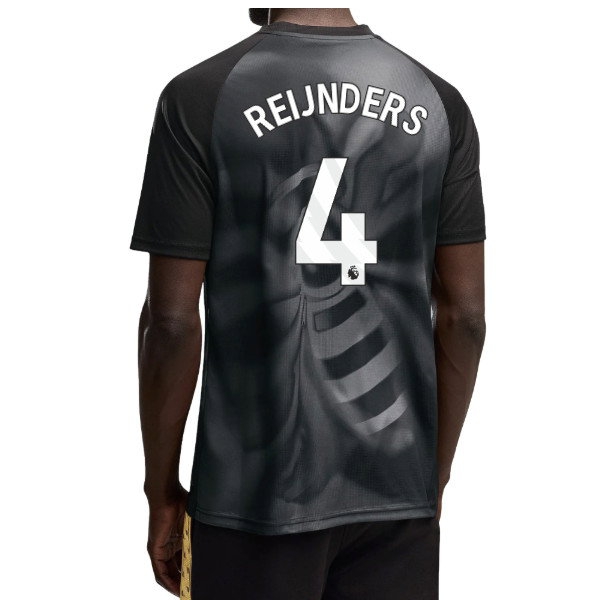 2026-2027 Man City Warm Up Jersey (Black) (Reijnders 4) — Buy Now
