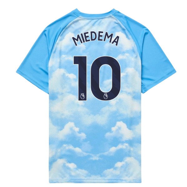 2026-2027 Man City Warm Up Jersey (Icy Blue) (Miedema 10)