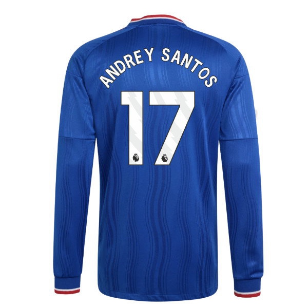 2026-2027 Man Utd match-style Long Sleeve Away Shirt (Andrey Santos 17)
