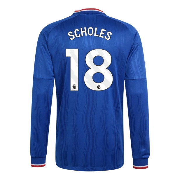 2026-2027 Man Utd Player Version Long Sleeve Away Shirt (Scholes 18) — Buy Online