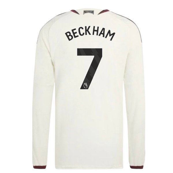 2026-2027 Man Utd Authentic Long Sleeve Third Shirt (Beckham 7)