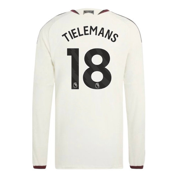 2026-2027 Man Utd match-style Long Sleeve Third Shirt (Tielemans 18)