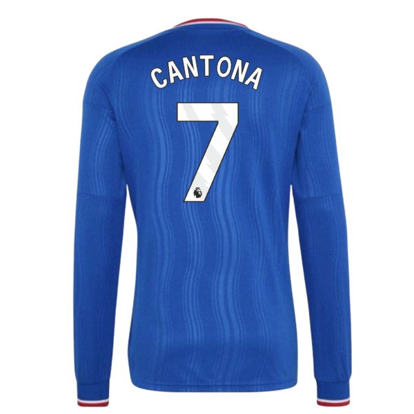 2026-2027 Man Utd Away Long Sleeve Shirt (Kids) (Cantona 7) — Shop Online