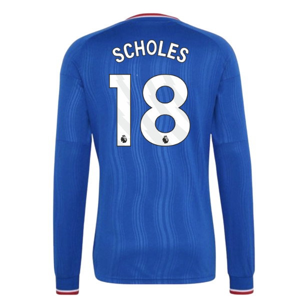 2026-2027 Man Utd Away Long Sleeve Shirt (Kids) (Scholes 18) — Shop Now