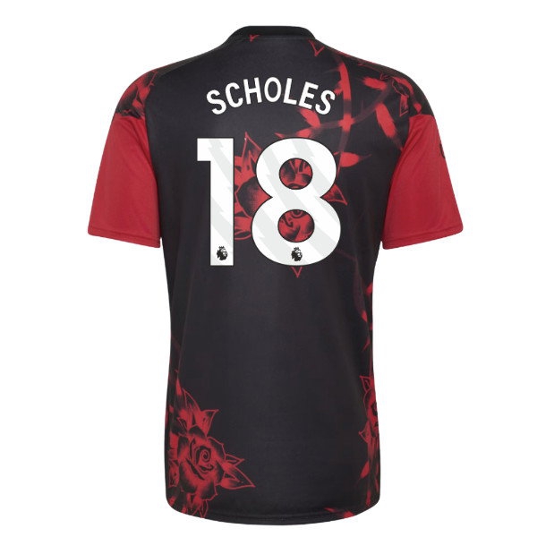 2026-2027 Man Utd Home Pre-Match Shirt (Red) (Scholes 18) — Buy Online