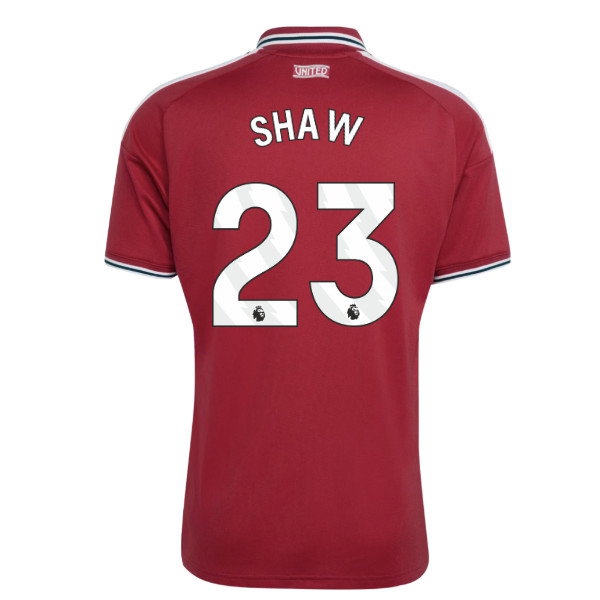 2026-2027 Man Utd Home Shirt (Shaw 23) — Shop Now