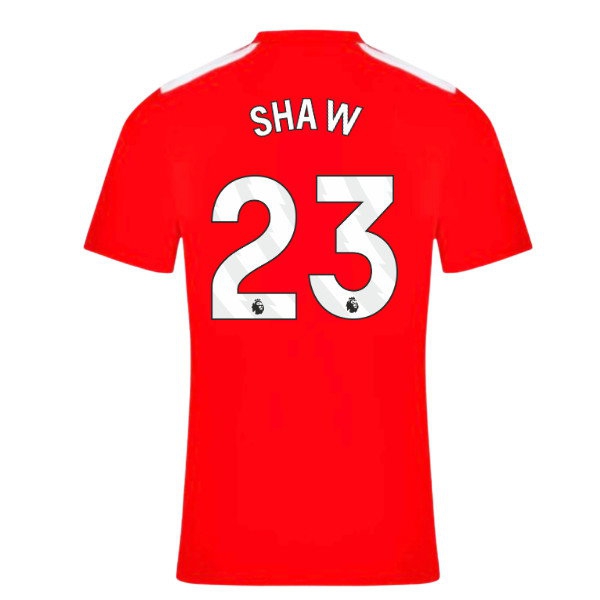 2026-2027 Man Utd Home SUPPORTER Shirt (Shaw 23) — Shop Now