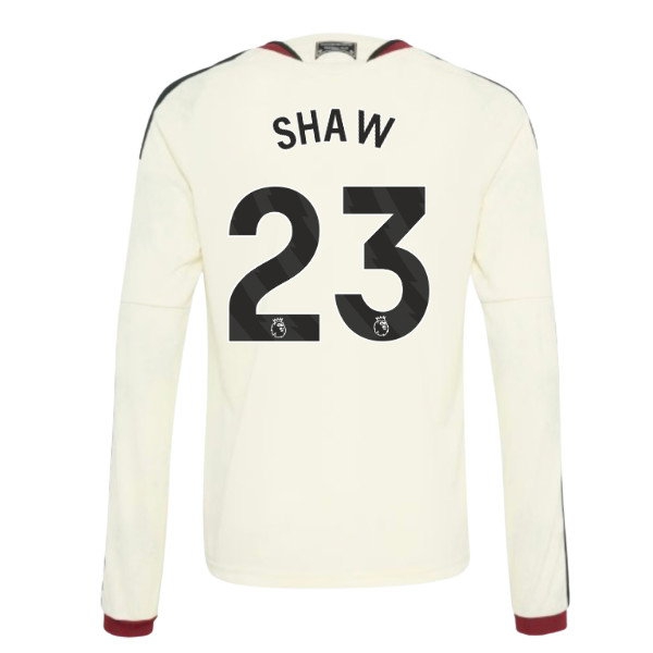 2026-2027 Man Utd Third Long Sleeve Shirt (Kids) (Shaw 23) — Shop Now