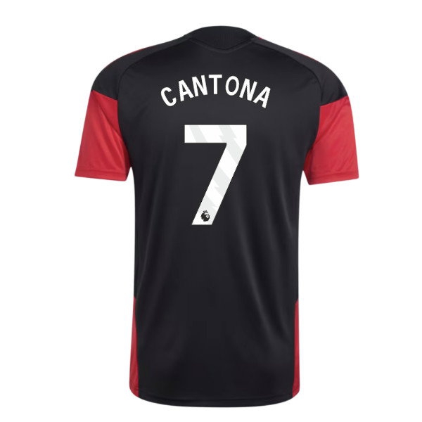 2026-2027 Man Utd Training Jersey (Black) (Cantona 7) — Shop Online