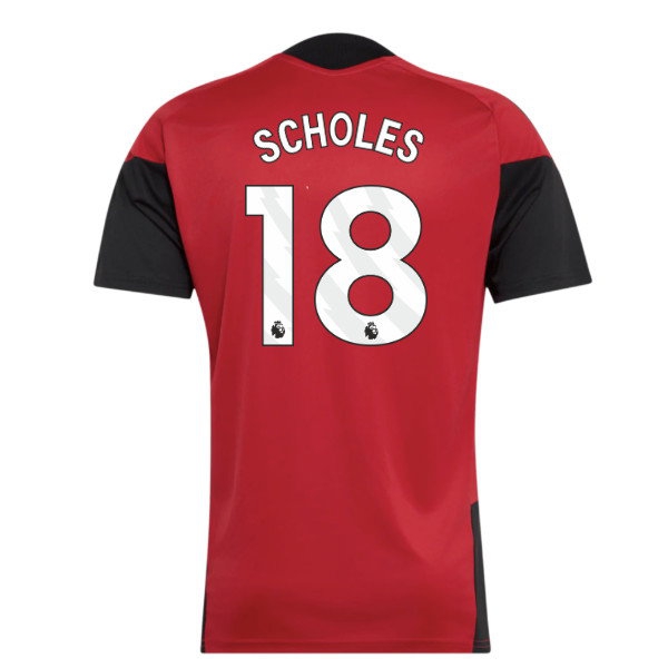 2026-2027 Man Utd Training Jersey (Red) (Scholes 18) — Shop Online