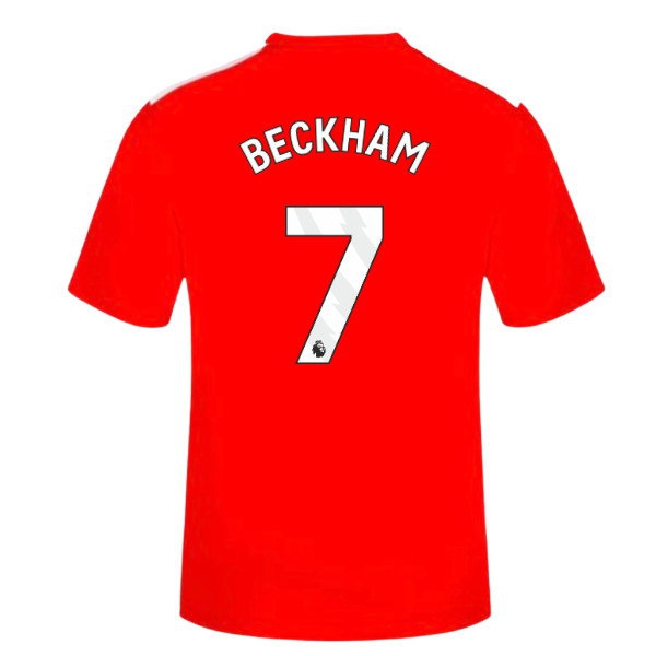 2026-2027 Manchester United Home FAN Shirt (Kids) (Beckham 7)