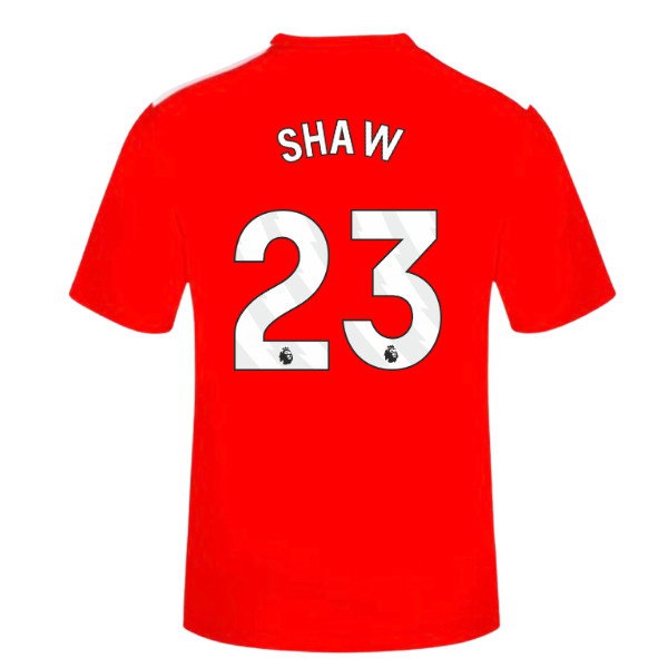 2026-2027 Manchester United Home FAN Shirt (Kids) (Shaw 23) — Buy Online