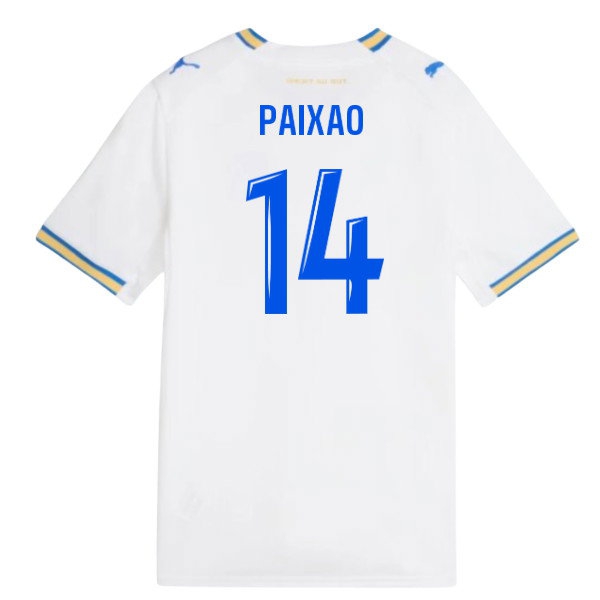 2026-2027 Marseille Home Shirt (Kids) (Paixao 14) — Buy Now