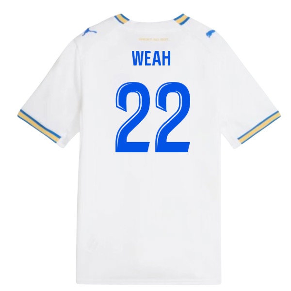 2026-2027 Marseille Home Shirt (Kids) (Weah 22) — Buy Online