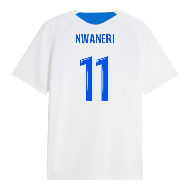 2026-2027 Marseille Training Jersey (White) (Nwaneri 11) — Shop Online