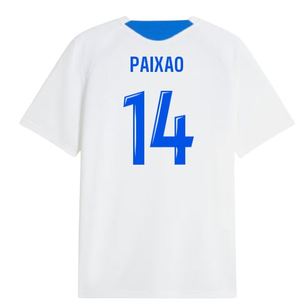2026-2027 Marseille Training Jersey (White) (Paixao 14) — Buy Online