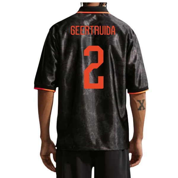 2026-2027 Netherlands Dri-Fit Energy Shirt (Black) (Geertruida 2) — Buy Now