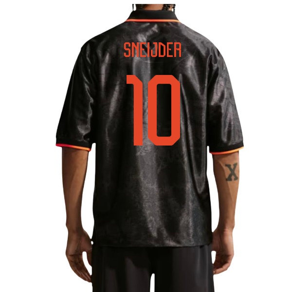 2026-2027 Netherlands Energy Shirt (Black) (Sneijder 10)