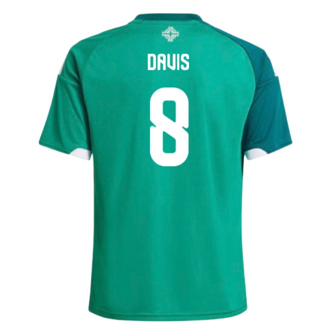 2026-2027 Northern Ireland Home Shirt (Kids) (Davis 8) — Buy Online