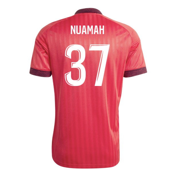 2026-2027 Olympique Lyon Away Shirt (Nuamah 37) — Shop Now