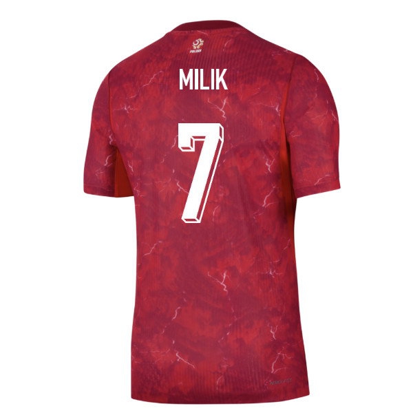 2026-2027 Poland Player Version Away Shirt (Milik 7) — Shop Online