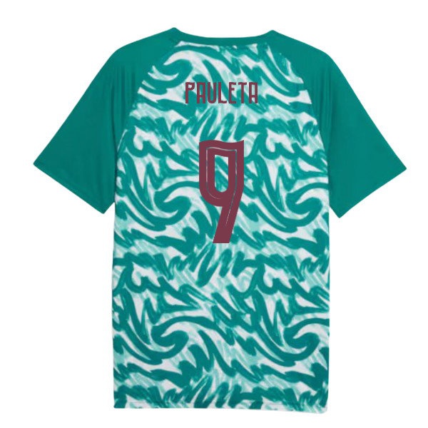 2026-2027 Portugal Warm Up Jersey (Green) (Pauleta 9) — Buy Now