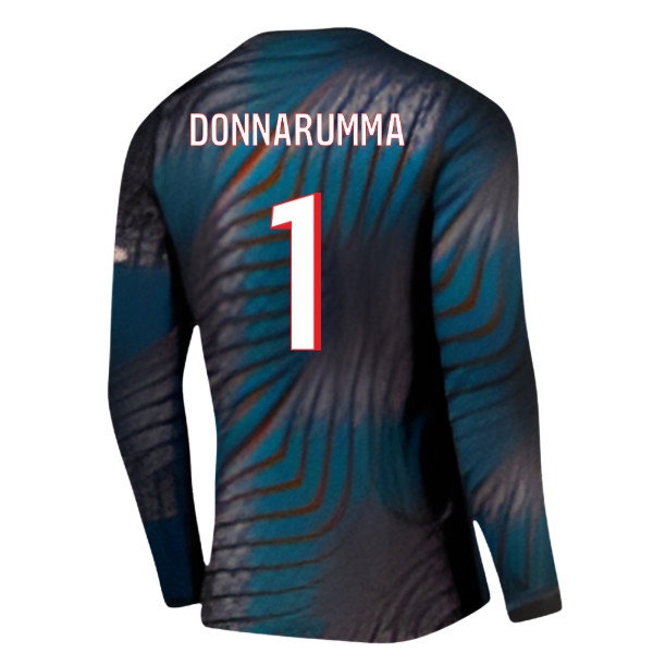 2026-2027 PSG Home Goalkeeper Shirt (Black) (Donnarumma 1) — Buy Online