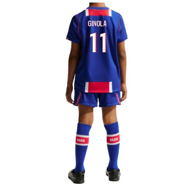 2026-2027 PSG Home Little Boys Mini Kit (Ginola 11)