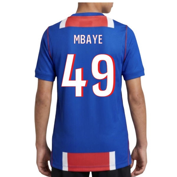 2026-2027 PSG Home Shirt (Kids) (Mbaye 49) — Buy Now