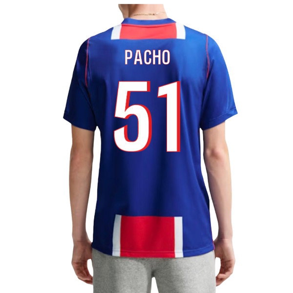 2026-2027 PSG Paris Saint Germain Home Shirt (Pacho 51)