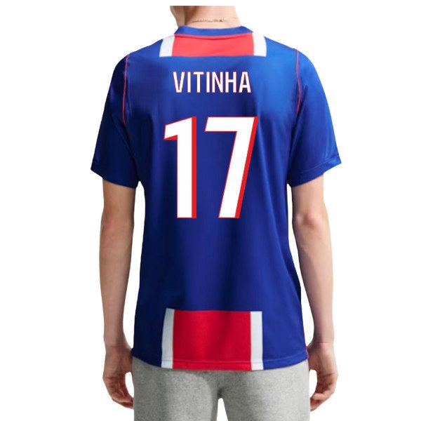 2026-2027 PSG Paris Saint Germain Home Shirt (Vitinha 17)