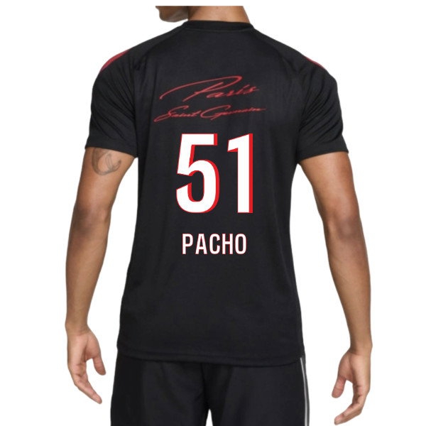 2026-2027 PSG Training Shirt (Black) (Pacho 51)