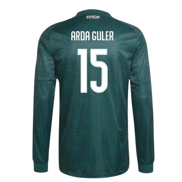 2026-2027 Real Madrid match-style Long Sleeve Away Shirt (Arda Guler 15)