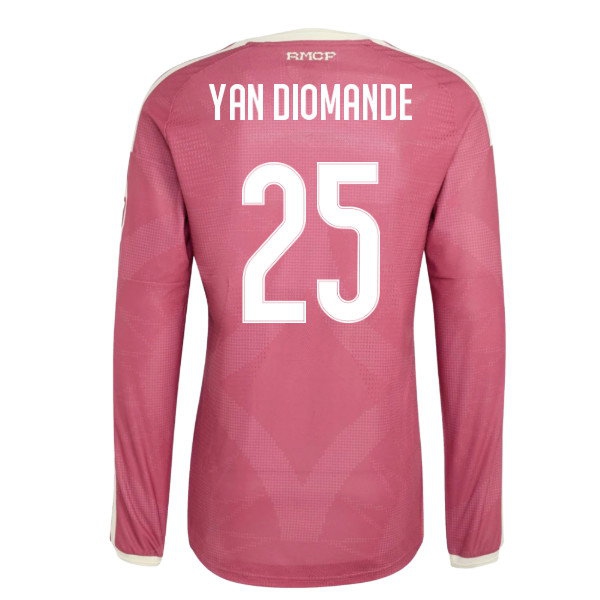 2026-2027 Real Madrid match-style Long Sleeve Third Shirt (Yan Diomande 25)