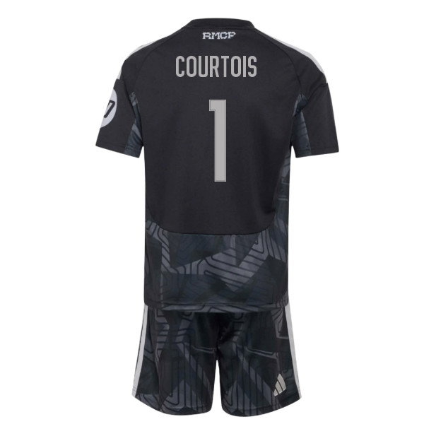 2026-2027 Real Madrid Home Goalkeeper Youth Kit (Courtois 1) — Shop Now