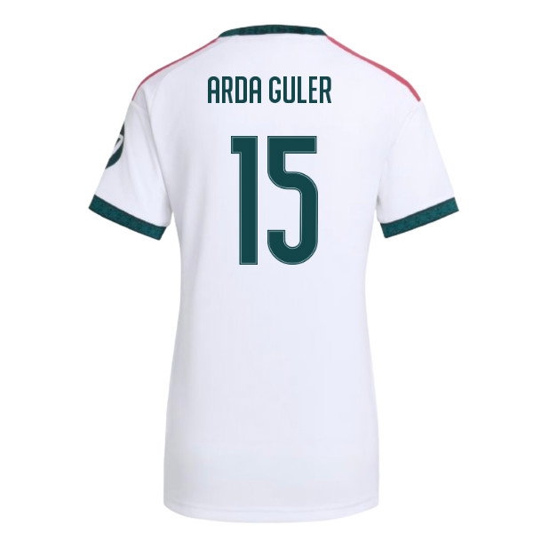 2026-2027 Real Madrid Home Shirt (Womens) (Arda Guler 15)