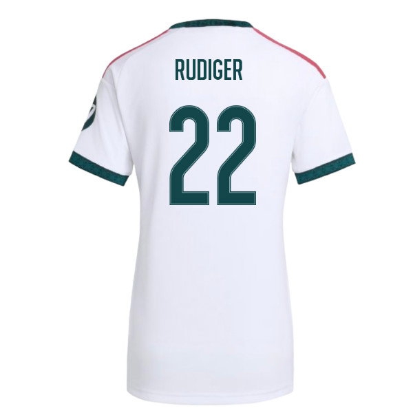 2026-2027 Real Madrid Home Shirt (Womens) (Rudiger 22)