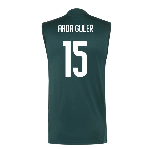 2026-2027 Real Madrid Sleeveless Training Jersey (Aurora Ivy) (Arda Guler 15) — Buy Online