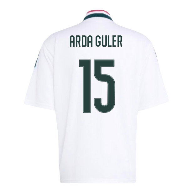 2026-2027 Real Madrid Stadium Jersey (White) (Arda Guler 15) — Shop Online
