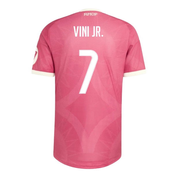 2026-2027 Real Madrid Third match-style Shirt (Pink) (Vini Jr. 7)