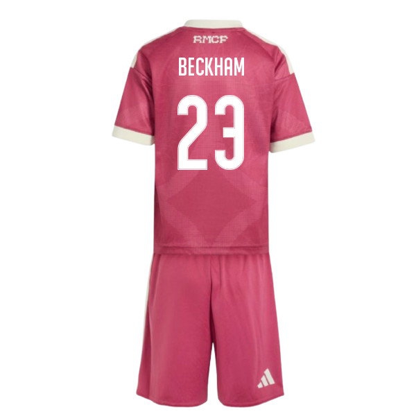2026-2027 Real Madrid Third Mini Kit (Beckham 23)
