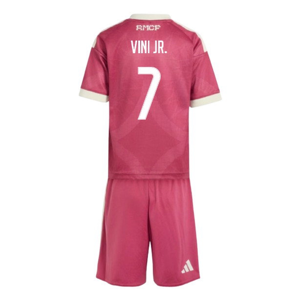 2026-2027 Real Madrid Third Mini Kit (Vini Jr. 7)