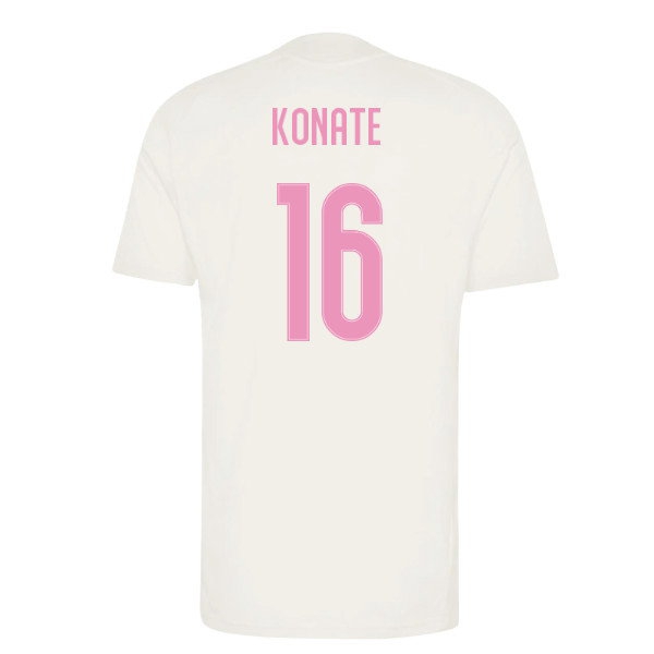 2026-2027 Real Madrid Training Jersey (Ivory) (Konate 16) — Shop Online